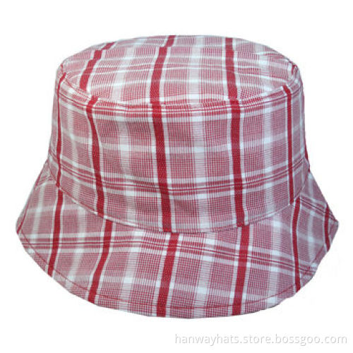 Cheap 2012 New Style Stripe Fabric Fashionable Bucket Hat, Various Designs/Sizes/Colors Available